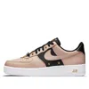 Nike Air Force 1 Low Prm "particle Beige/gold Dubrae" Sneakers In Pink