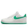 Nike Air Force 1  07 Premium Sneakers Platinum Tint / Stadium Green In White