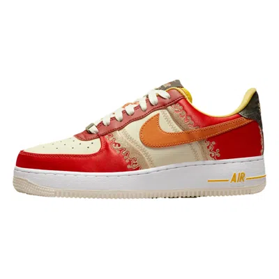 Nike Air Force 1 '07 Prm Habanero Red/light Curry Dv4462-600 Women's