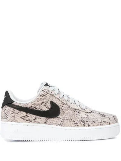 Nike Air Max Snakeskin-effect Trainers In Grey
