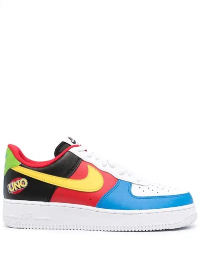 Nike Air Force 1 '07 Qs "uno" Sneakers In Weiss