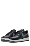 Nike Black & Gray Air Force 1 '07 Lv8 Sneakers In Black/smoke Grey