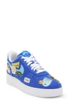Nike Air Force 1 Low '07 Prm "los Angeles Patched Up" Sneakers In Racer Blue/blue/white