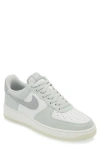 Nike White & Gray Air Force 1 '07 Lv8 Sneakers In Silver/light Pumice/white