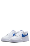 Nike Air Force 1 Low Sneakers In White/hyper Royal/white