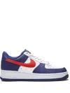 Nike Air Force 1 '07 Mens Faux Leather Lifestyle Casual And Fashion Sneakers In White