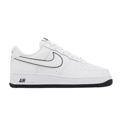 Pre-owned Nike Air Force 1 '07 'white Black Outline'