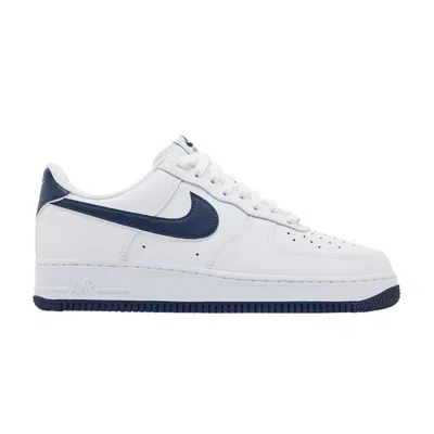 Pre-owned Nike Air Force 1 '07 'white Midnight Navy'