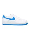Nike Air Force 1 '07 Sneaker In White Photo Blue