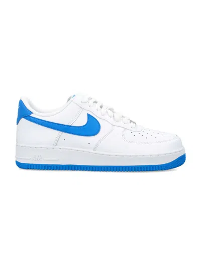 Nike Air Force 1 '07 Sneaker In White Photo Blue