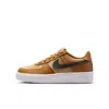 Nike Air Force 1 Big Kids' Shoes In Brown