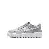 Nike Air Force 1 Big Kids' Shoes In Grey
