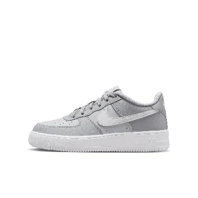 Nike Air Force 1 Big Kids' Shoes In Grey