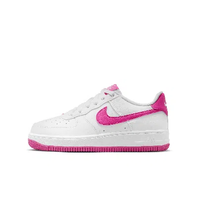 Nike Babies' Air Force 1 Big Kids' Shoes In White