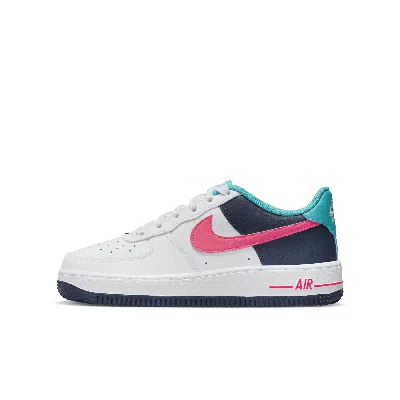 Nike Air Force 1 Big Kids' Shoes In White