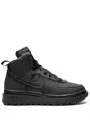 Nike Air Force 1 Boots In Black