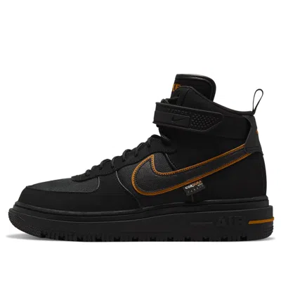 Nike Air Force 1 Boot 'black University Gold'