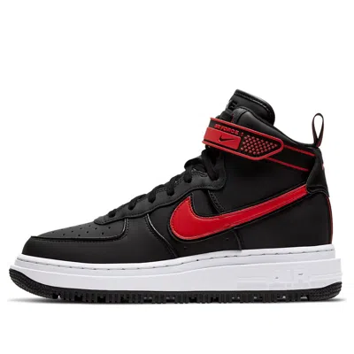 Nike Air Force 1 Boot 'black University Red'