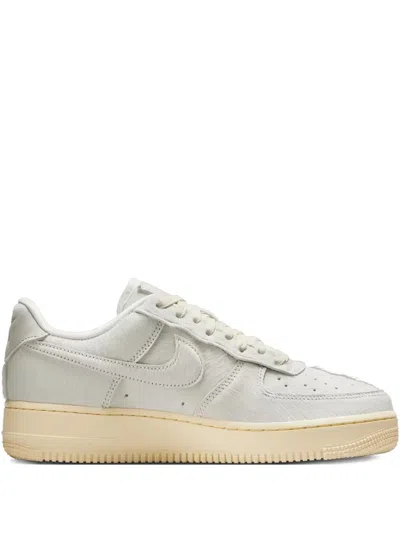 Nike Air Force 1 Calf-hair Sneakers In Neutral