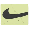 Nike Air Force 1 Card Wallet In Barely Volt/black