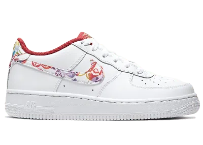 Pre-owned Nike Air Force 1 Chinese New Year (2020) Sneakers In White/metallic Gold