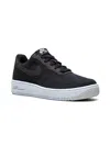 Nike Air Force 1 Crater Flyknit Sneakers In Black