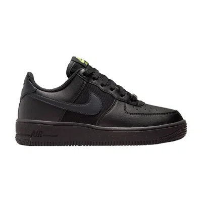 Pre-owned Nike Air Force 1 Crater Next Nature Gs 'black Off Noir Speckled' | Kid's Size 7