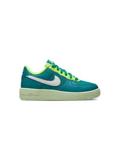 Nike Kids' Boys  Air Force 1 Crater In Bright Spruce/phantom/volt