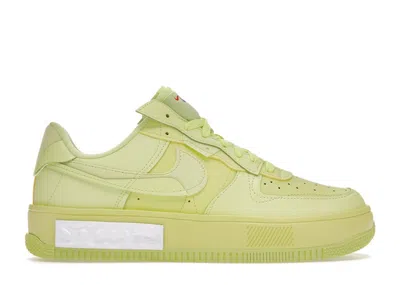 Pre-owned Nike Air Force 1 Fontanka (women's) Sneakers In Yellow Strike/light Lemon Twist