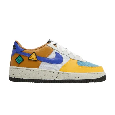 Pre-owned Nike Air Force 1 Gs 'acg - Starfish' | Brown | Kid's Size 6.5