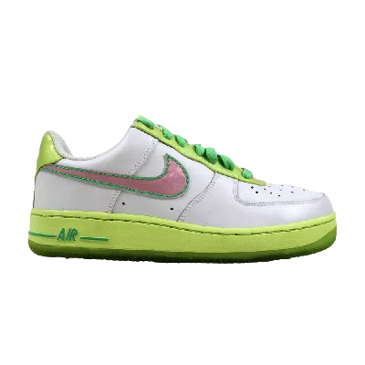 Pre-owned Nike Air Force 1 Gs 'perfect Pink Lime'