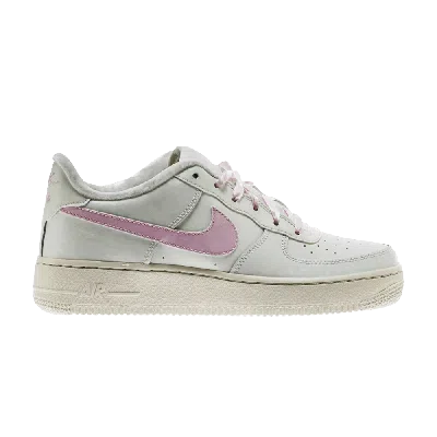 Pre-owned Nike Air Force 1 Gs 'sail Arctic Pink' In White