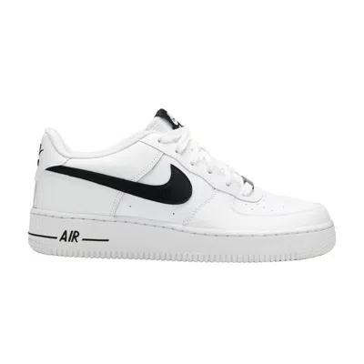 Pre-owned Nike Air Force 1 Gs 'white Black' | Kid's Size 7