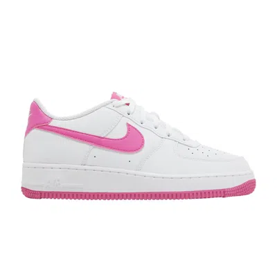 Pre-owned Nike Air Force 1 Gs 'white Laser Fuchsia' | Kid's Size 6