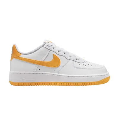 Pre-owned Nike Air Force 1 Gs 'white University Gold' | Kid's Size 3