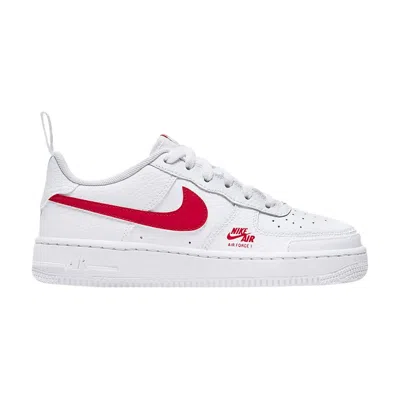 Pre-owned Nike Air Force 1 Gs 'white University Red' | Kid's Size 6