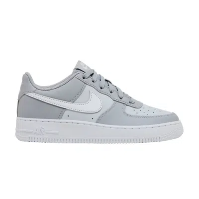 Pre-owned Nike Air Force 1 Gs 'wolf Grey' | Kid's Size 1