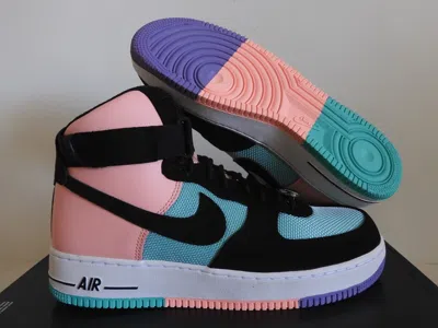 Pre-owned Nike Air Force 1 High 07 Lv8 "have A  Day" Jade-black Sz 12 [ci2306-300] In Multicolor
