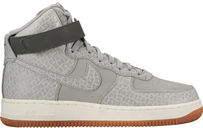 Pre-owned Nike Air Force 1 High Croc Gum (women's) Sneakers In Wolf Grey