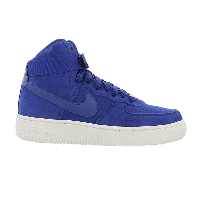 Pre-owned Nike Air Force 1 High Gs 'deep Royal Blue'