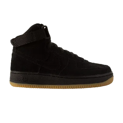 Pre-owned Nike Air Force 1 High Lv8 Gs 'black Gum'