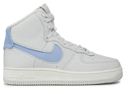 Pre-owned Nike Air Force 1 High Sculpt Cobalt Bliss (women's) Sneakers In Photon Dust/summit White In Multi