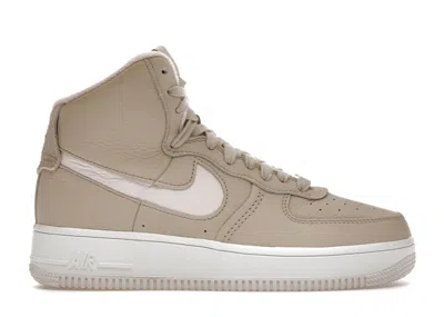 Pre-owned Nike Air Force 1 High Sculpt Linen Sanddrift (women's) Sneakers In Sandrift/light Soft Pink/summit White