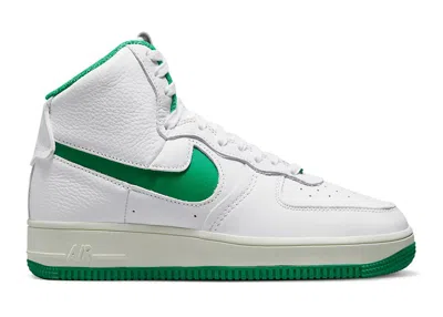 Pre-owned Nike Air Force 1 High Sculpt (women's) Sneakers In White/green