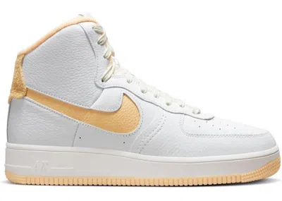 Pre-owned Nike Air Force 1 High Sculpt (women's) Sneakers In White/pale Vanilla/sail