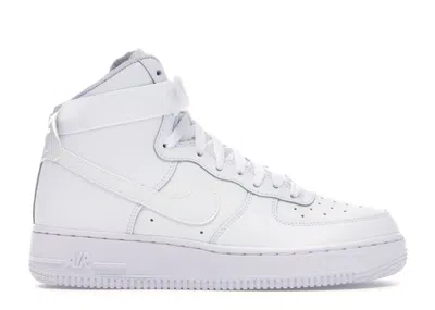 Pre-owned Nike Air Force 1 High Sneakers In White