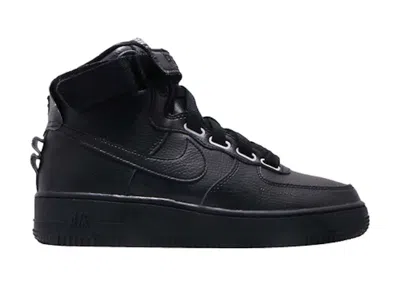 Pre-owned Nike Air Force 1 High Utility Triple (women's) Sneakers In Black