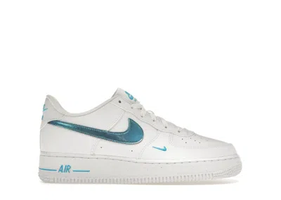 Pre-owned Nike Air Force 1 Impact Next Nature Sneakers In White/blue Lightning