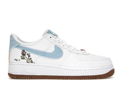 Pre-owned Nike Air Force 1 Indigo (women's) Sneakers In White/obsidian
