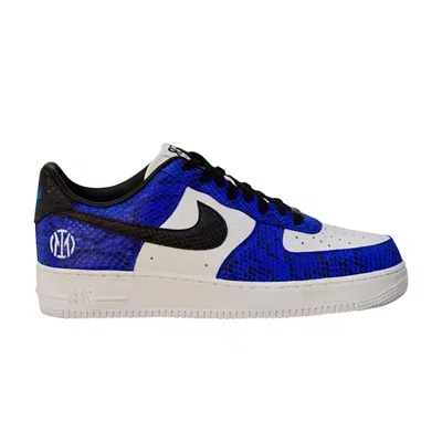 Pre-owned Nike Air Force 1 'inter Milan New Championship - White' By You | Multi-color | Men's Size 11